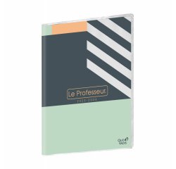 Quo Vadis - Agenda enseignant - 2026-2027 - Le Professeur - Semainier Horizontal - Français - Graphique - 12 mois de mi-juillet à mi-juillet - 21x27 cm