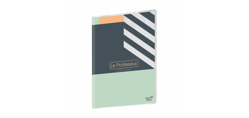 Quo Vadis - Agenda enseignant - 2026-2027 - Le Professeur - Semainier Horizontal - Français - Graphique - 12 mois de mi-juillet à mi-juillet - 21x27 cm