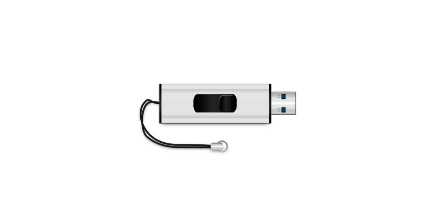 MediaRange MR914 lecteur USB flash 8 Go USB Type-A 3.2 Gen 1 (3.1 Gen 1) Noir, Argent