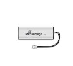 MediaRange MR914 lecteur USB flash 8 Go USB Type-A 3.2 Gen 1 (3.1 Gen 1) Noir, Argent