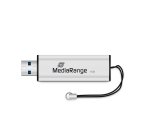 MediaRange MR914 lecteur USB flash 8 Go USB Type-A 3.2 Gen 1 (3.1 Gen 1) Noir, Argent