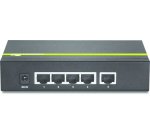 Trendnet TPE-TG50g Non-géré Gigabit Ethernet (10/100/1000) Connexion Ethernet, supportant l'alimentation via ce port (PoE) Noir