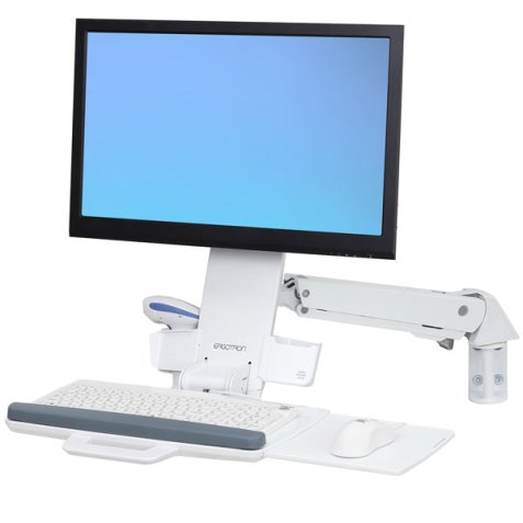 Ergotron StyleView 61 cm (24") Parete Bianco