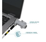 Mobilis 001378 câble antivol Noir, Gris 1,8 m