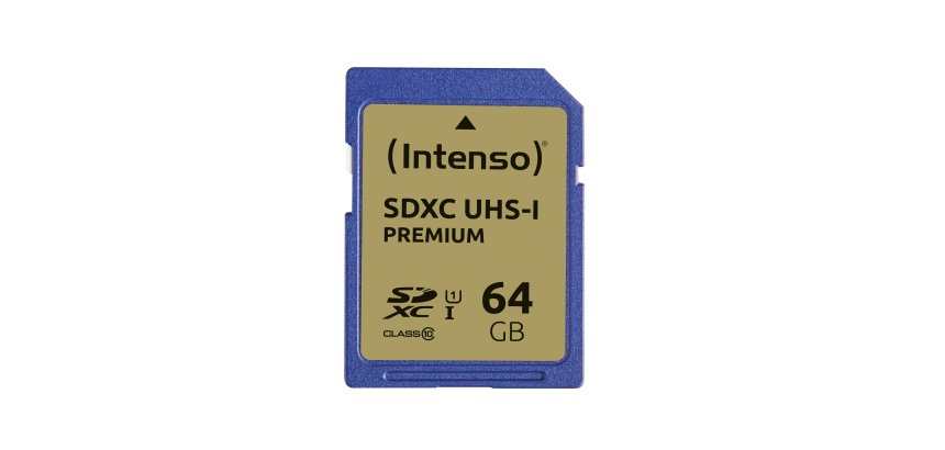 Intenso 3421490 memoria flash 64 GB SDXC UHS-I Classe 10