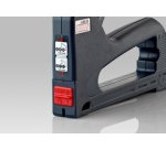 Agrafeuse murale cloueur j-13 novus manuelle plastique abs  agrafes 53/4 53/6 53/8