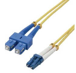 MCL 3m SC/LC OS2 câble InfiniBand et à fibres optiques LC/SC Jaune