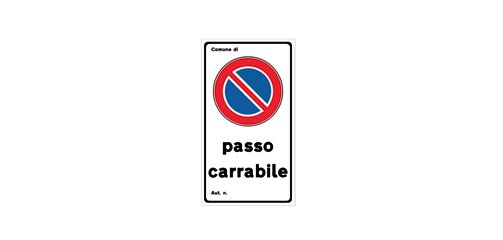 Markin Y594EF0600P warning sign