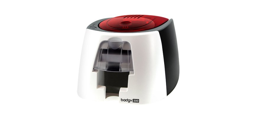 Evolis Badgy200 imprimante de cartes en plastique Sublimation de teinte/Transfert thermique Couleur 260 x 300 DPI