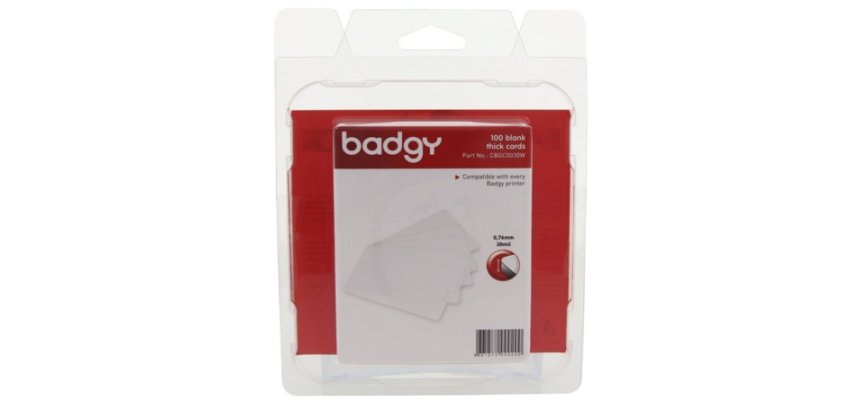 Evolis CBGC0030W carte de visite 100 pièce(s)