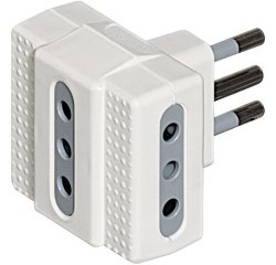 bticino S3603D power plug adapter Grey, White
