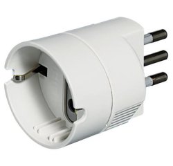 bticino S3623D power plug adapter White