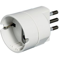 bticino S3623D power plug adapter White