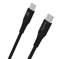 XtremeMac XWH-CC1-13 câble USB USB 2.0 1,5 m USB C Noir