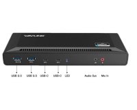 DLH Station d'accueil universelle USB-C & USB-A dual 4K avec Power Delivery 65W