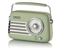 Haeger RB-GRE.001A radio Portátil Analógica Verde