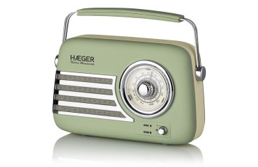 Haeger RB-GRE.001A radio Portátil Analógica Verde