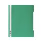 Chemise de présentation à lamelles A4+ - gouttière de passage - couverture pvc transparente Vert