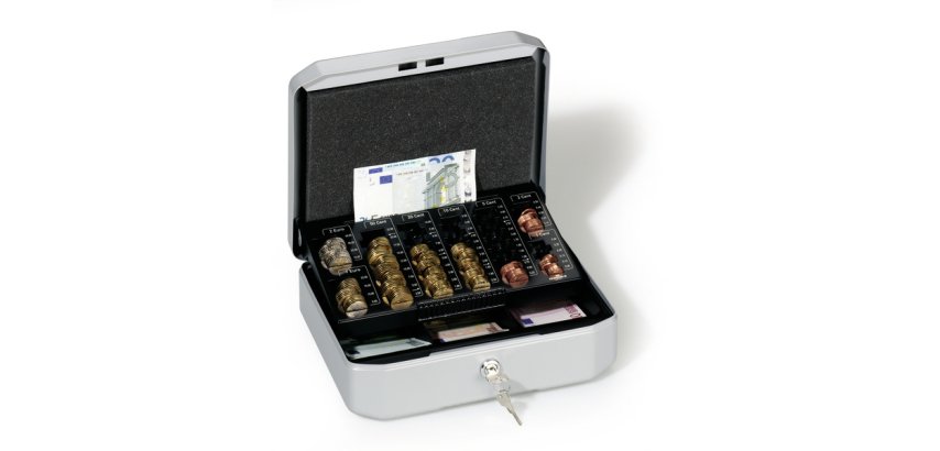 Caisse à monnaie EUROBOXX S, (L)283 x (P)225 x (H)