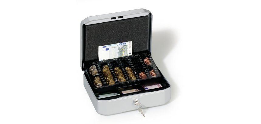 Caisse à monnaie EUROBOXX S, (L)283 x (P)225 x (H)