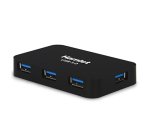 Hamlet Hub Usb 3.0 a 4 porte 5 Gbps con alimentatore