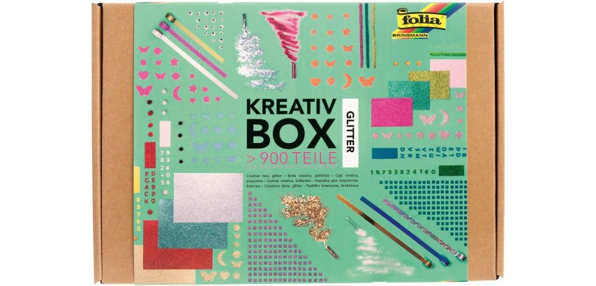 Box créative 'Glitter', plus de 900 pièces