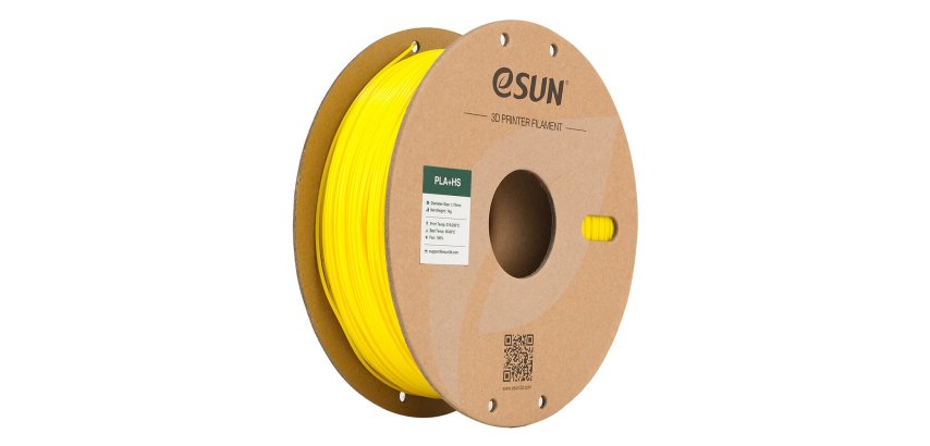 eSUN PLA+HS Polylactic Acid Plus (PLA+) Yellow 1 kg