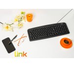 LINK LKTAST05 Tastiera Multimedia USB [Layout Italiano]