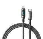 Vention Cable USB 2.0 Tipo-C 5A 100W TAYBAV/ USB Tipo-C Macho - USB Tipo-C Macho/ 1.2m/ con Pantalla