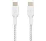 Belkin CAB004BT1MWH2PK cable USB USB 2.0 1 m USB C 0,48 Gbit/s 60 W Blanco