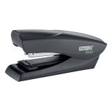 Agrafeuse rapid flatclinch f25socle eco plastique recyclé 25 feuilles agrafes 24/6 et 26/6 coloris noir