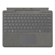 Surface Pro 10 Teclado Platino Español con carga Slim Pen