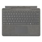 Microsoft 8XB-00197 teclado para móvil Microsoft Cover port Platino