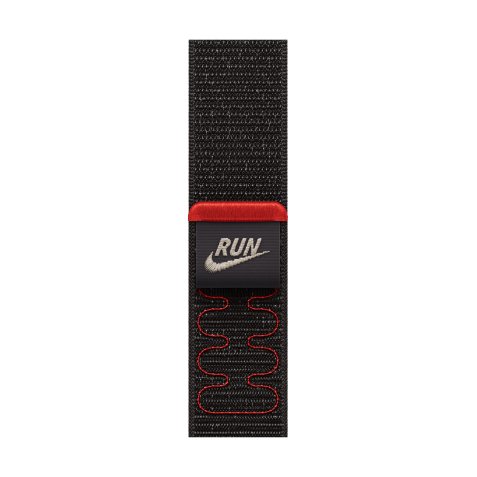 Apple Nike Sport Loop Bande Noir Nylon, Polyester recyclé, Spandex