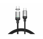 DLH DY-TU5210 câble USB 1 m USB C Noir, Gris