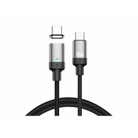 DLH DY-TU5210 câble USB 1 m USB C Noir, Gris