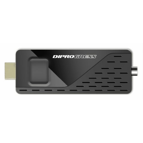 DIPROGRESS DECODER T2 STICK HDMI decodificatore Cablato Nero