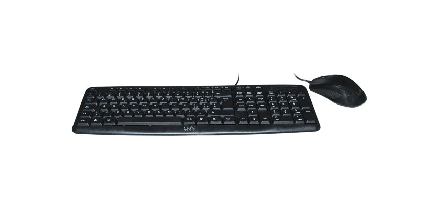 LINK Kit Tastiera Italiana 108 Tasti E Mouse Ottico Con Cavo Usb