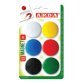 ARDA ACL03 fridge magnet Plastic Assorted colours, Black, Blue, Green, Red, White, Yellow 6 pc(s)
