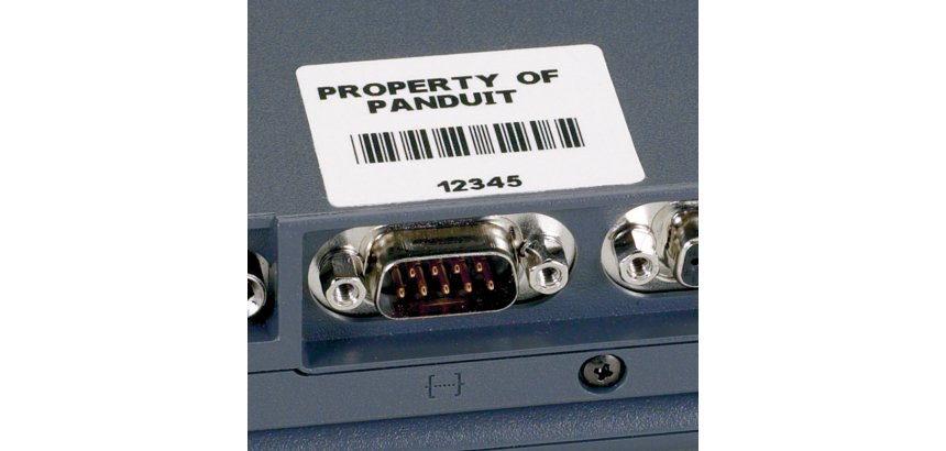 Panduit C200X100YJC printer label White