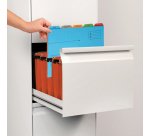 Chemise à onglets Ultimate Oxford A4 kraft 240 g couleurs assorties - Paquet de 25