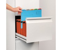 Chemise à onglets Ultimate Oxford A4 kraft 240 g couleurs assorties - Paquet de 25