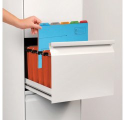 Chemise à onglets Ultimate Oxford A4 kraft 240 g couleurs assorties - Paquet de 25