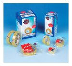 Nastro adesivo Ecophan - confezionato singolarmente - 15 mm x 66 m - acrilico - trasparente - Eurocel