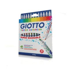 Giotto Astuccio 12 Turbo Advanced - Lavabili - Punta 2,8Mm