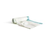 Biosacco per immondizia - 42x42 cm - 10 L - 19 micron - bianco - Perfetto - rotolo da 15 sacchi