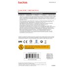 SanDisk Cruzer Glide USB flash drive 128 GB USB Type-A 2.0 Black, Red