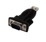 MCL USB2-118B changeur de genre de câble USB 2.0 RS232 Noir