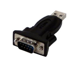 MCL USB2-118B changeur de genre de câble USB 2.0 RS232 Noir