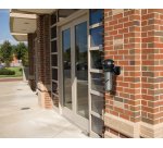 Cendrier mural Infinity, rond, argent / noir